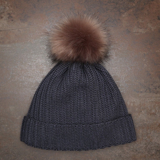 Pompon - Brun - Go Handmade
3