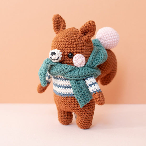 Bruno Squirrel - Kit crochet
3