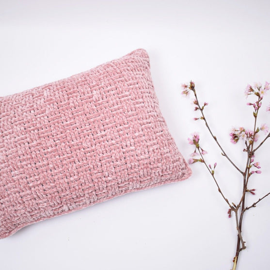 Coussin tressé Velvet - Allongé
3