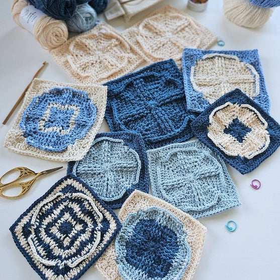 Compass Rose - Est - Carré Granny
2