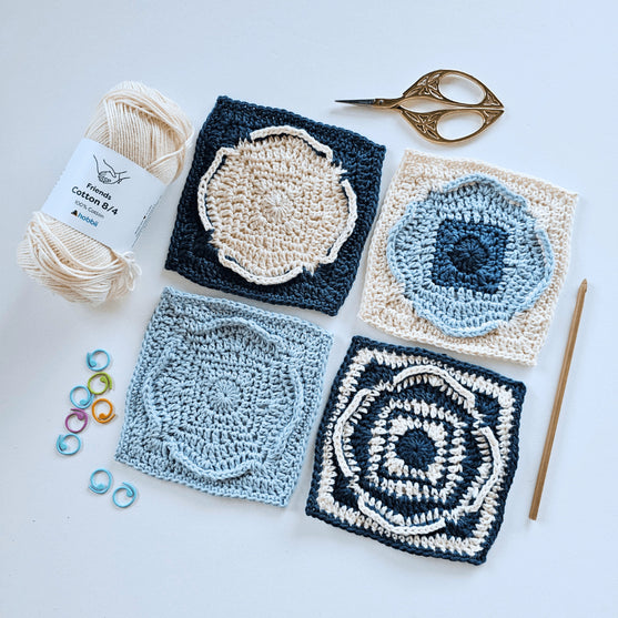 Compass Rose - Nord - Carré Granny
2