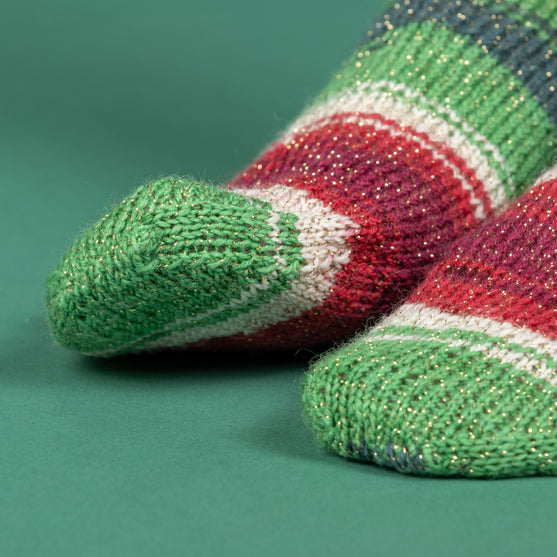 Julie - Chaussettes de Noël
2