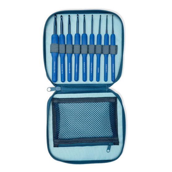 Set de crochets Cosmo - 9 tailles - Indigo - Hobbii
2