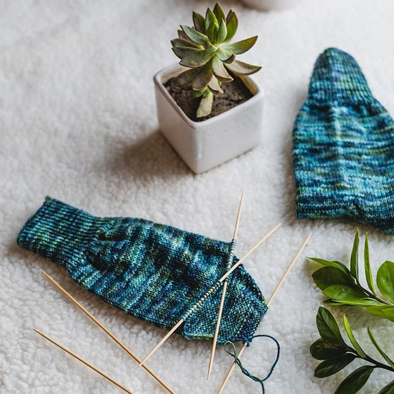 Aiguilles à chaussettes Bamboo - KnitPro
5