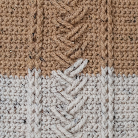 Happy Bear - Couverture Bébé et Bonnet
14