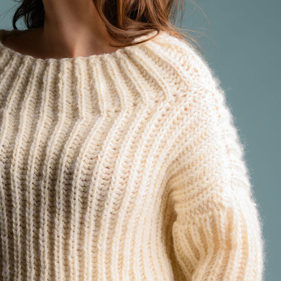 Naomi - Pull Brioche
3