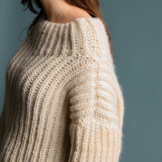 Naomi - Pull Brioche
7