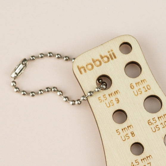 Porte-clés Jauge à aiguilles à tricoter - Chaussette - Hobbii
3