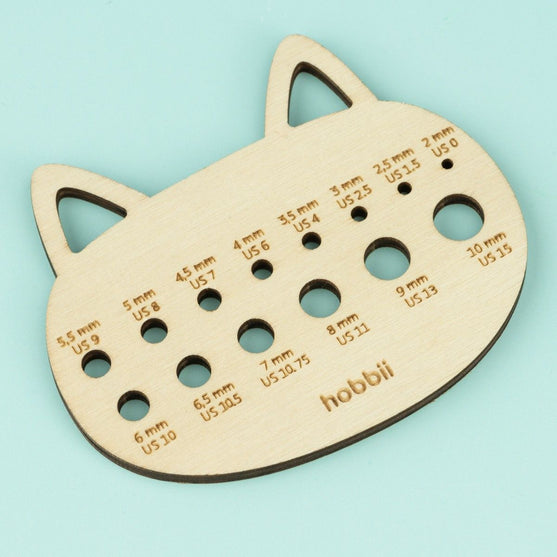 Jauge à aiguilles à tricoter - Chat - Hobbii
3