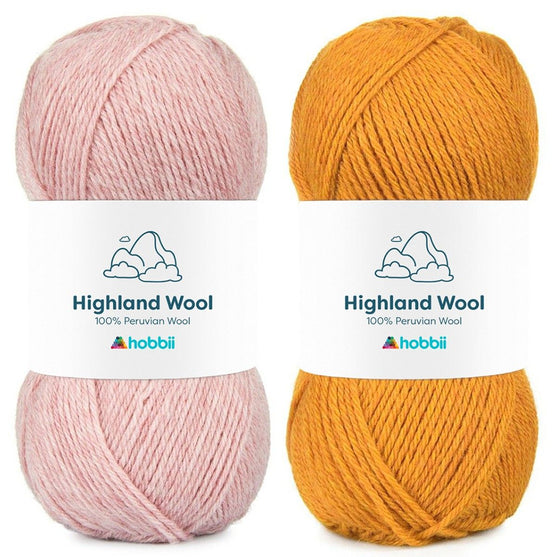 Rust & Rhythm - Écharpe - Kit tricot
10