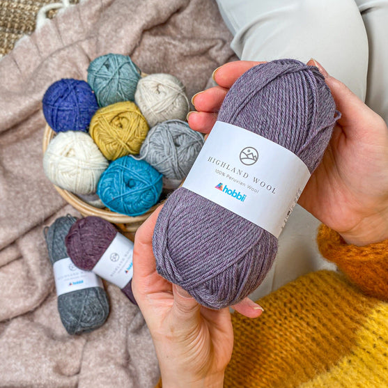 Rust & Rhythm - Écharpe - Kit tricot
12