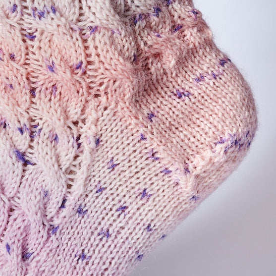 Chaussettes avec Torsades
3