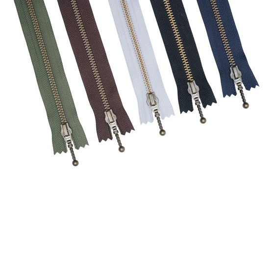 Fermeture éclair - Laiton antique - YKK
2