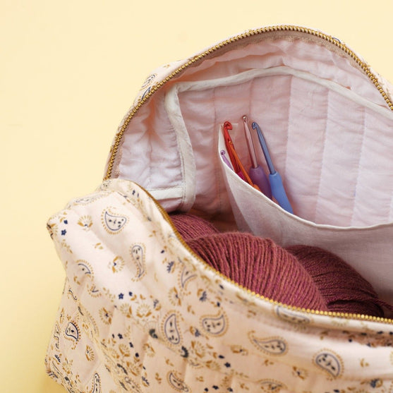 Sac à projet matelassé - Oblong - Large - Hobbii
2