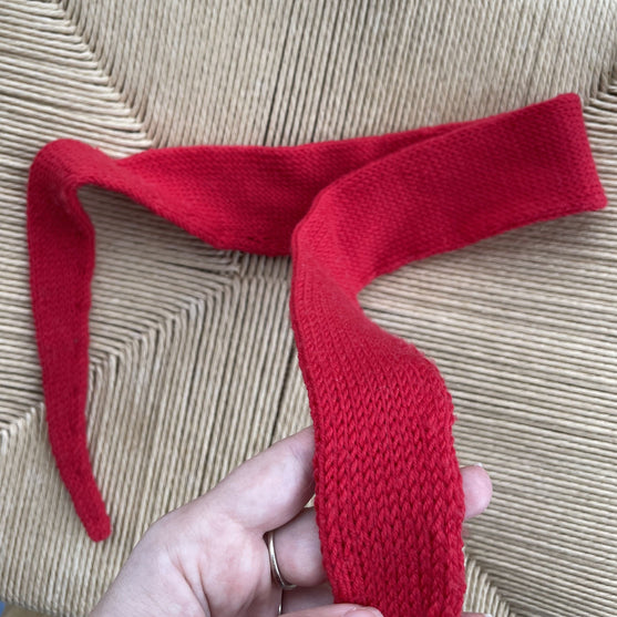 Easy Double Knitted Scarf - Écharpe
3