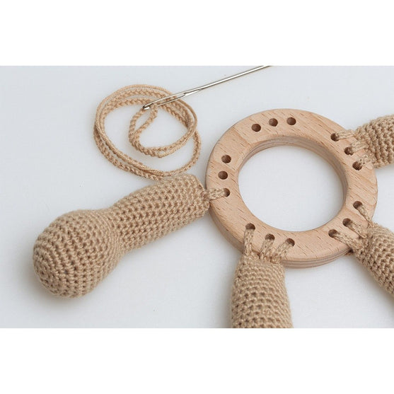 Anneau en bois avec trous - Go Handmade
2