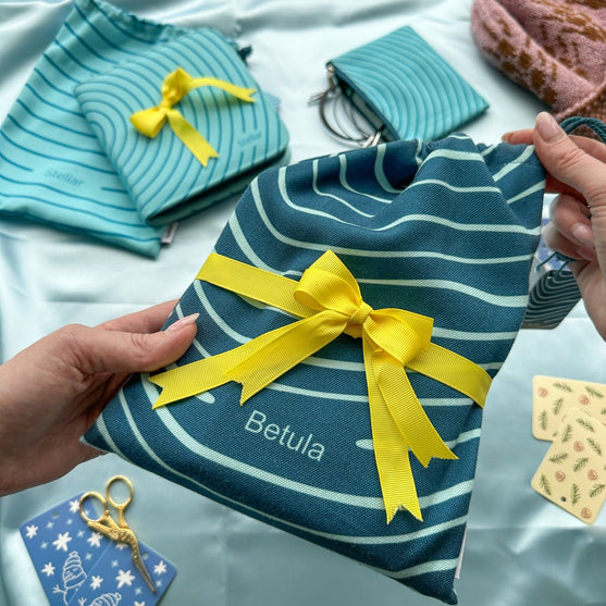 Set d'aiguilles circulaires interchangeables Betula Deluxe - Cerulean - Hobbii
12