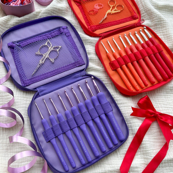 Set de crochets Cosmo - 9 tailles - Wisteria - Hobbii
9
