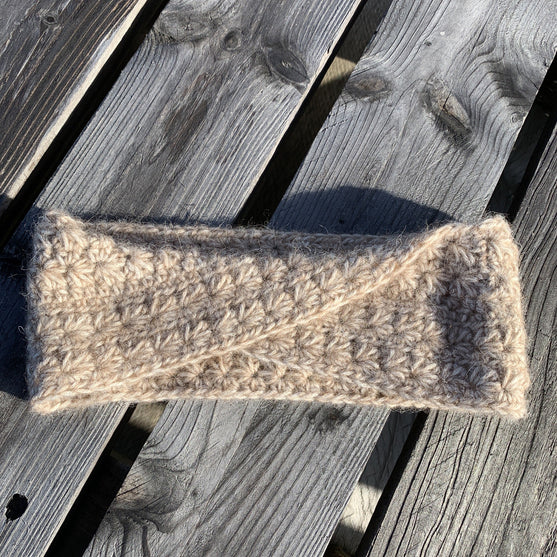Soft Twist - Bandeau et mitaines
10