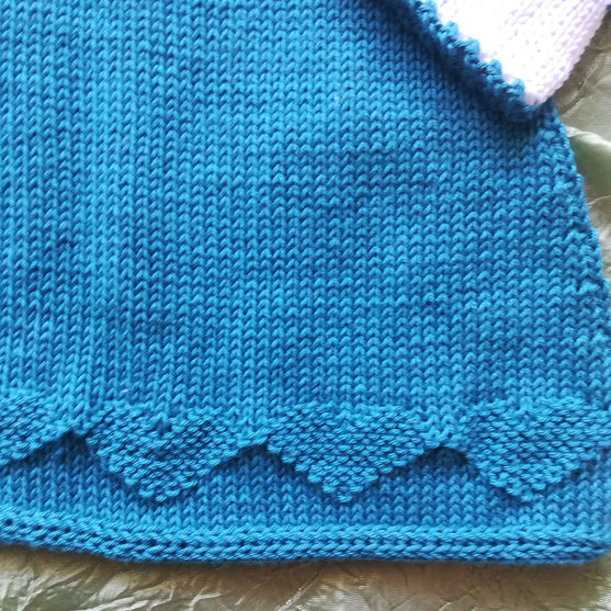 Teal Darling - Robe Bébé et Bonnet
4