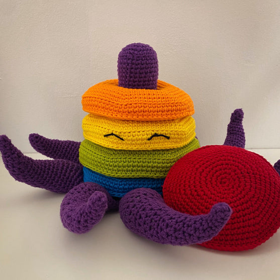 Octopus - Jouet à empiler
2