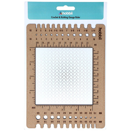 Jauge à crochets et aiguilles à tricoter - Hobbii
2
