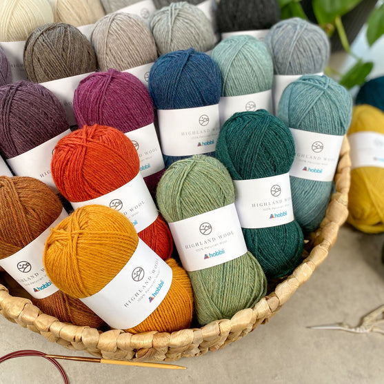 Rust & Rhythm - Écharpe - Kit tricot
11