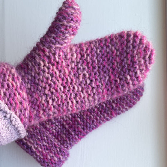 Ultra Easy Garter Stitch Mittens - Moufles
3