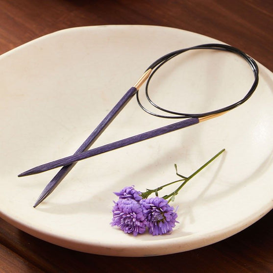 Aiguilles circulaires "J'adore" de Cubics - 80 cm - KnitPro
3