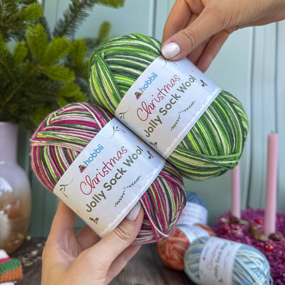 Jolly Sock Wool (Édition limitée) - Hobbii
4