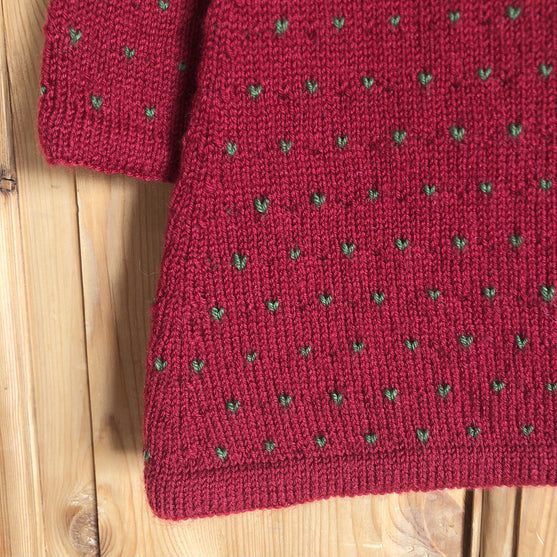 Robe fraise
4