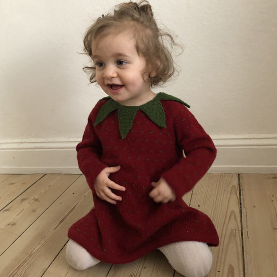 Robe fraise
6