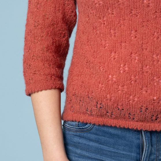 Martha - Pull avec point ajouré
3