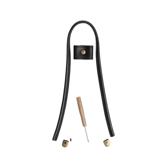 Cordon pour sac - Noir/Bronze - Go Handmade
2