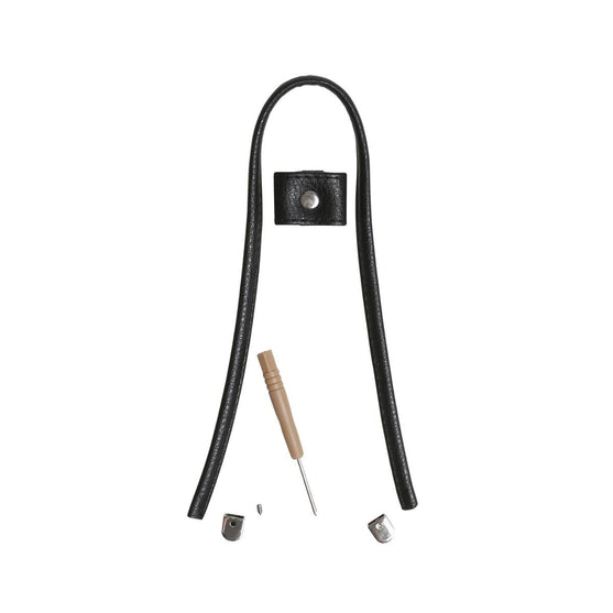 Cordon pour sac - Noir/Argent - Go Handmade
2