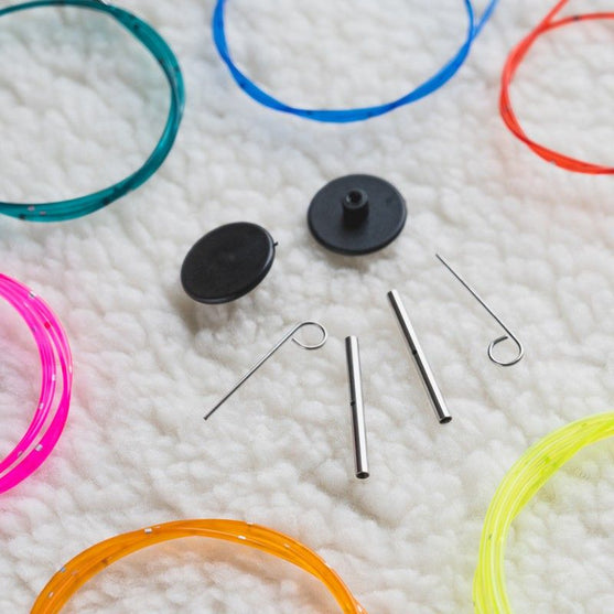 Connecteurs de câbles - 3 pièces - KnitPro
4