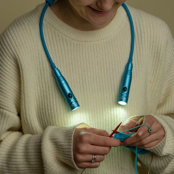 Lampe de cou - Deluxe - Bleu - Hobbii
6