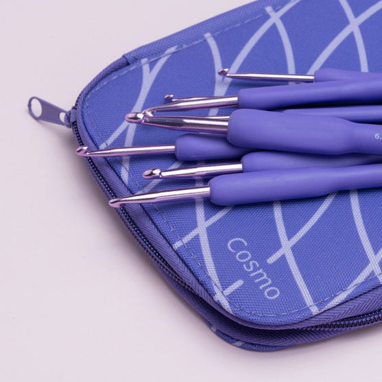 Set de crochets Cosmo - 9 tailles - Wisteria - Hobbii
5