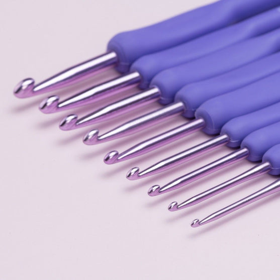Set de crochets Cosmo - 9 tailles - Wisteria - Hobbii
2