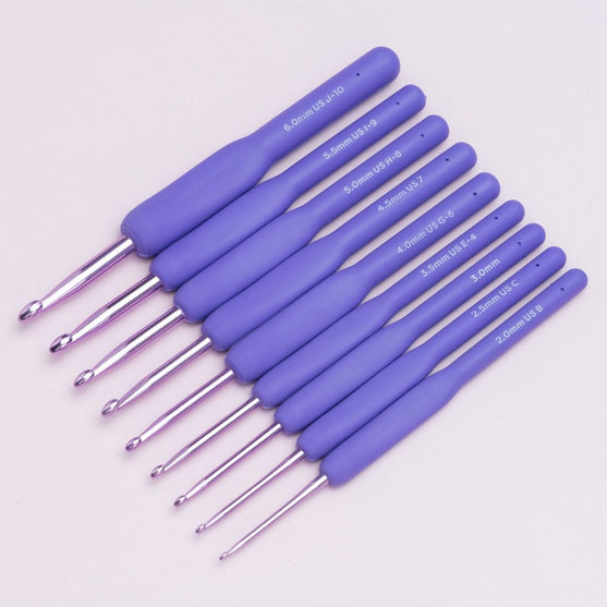 Set de crochets Cosmo - 9 tailles - Wisteria - Hobbii
7