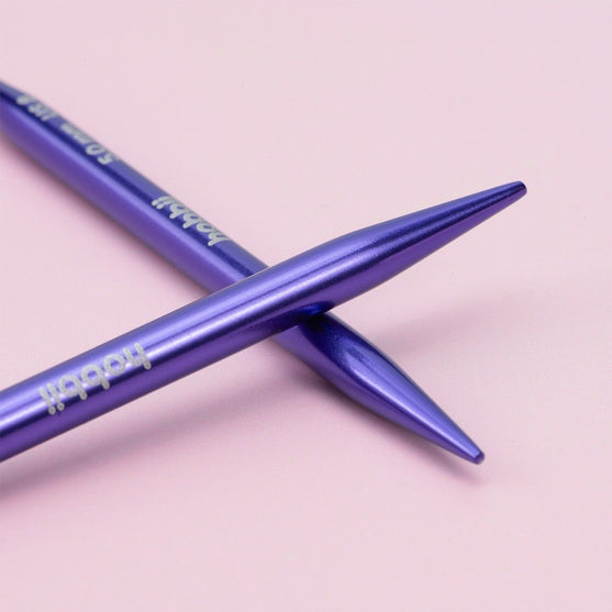 Set d'aiguilles circulaires courtes interchangeables Stellar Essential - Amethyst - Hobbii
6