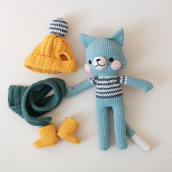 Lenny Cat - Kit crochet
3