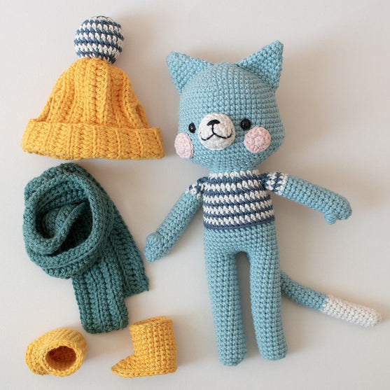 Lenny Cat - Kit crochet
4
