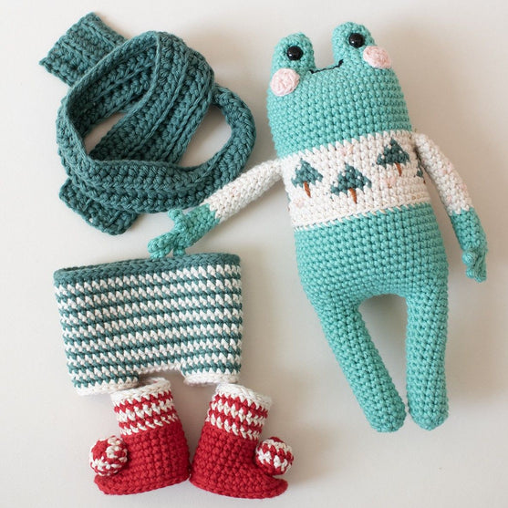 Oliver Frog - Kit crochet
4