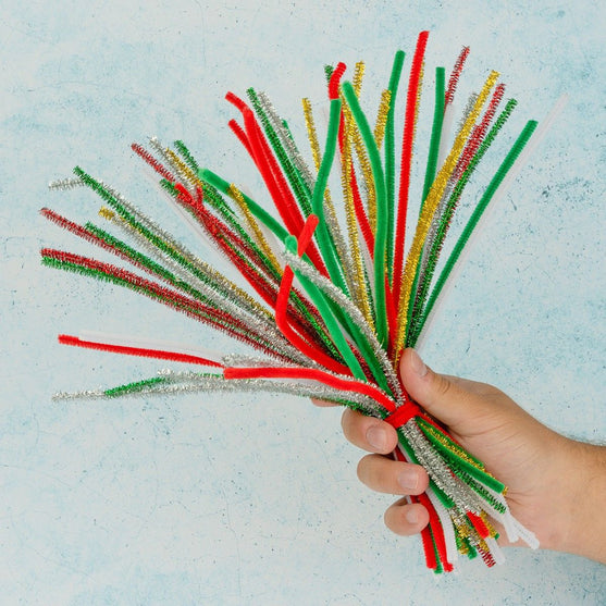 Cure-pipes / Fil chenille à paillettes - Hobbii
3