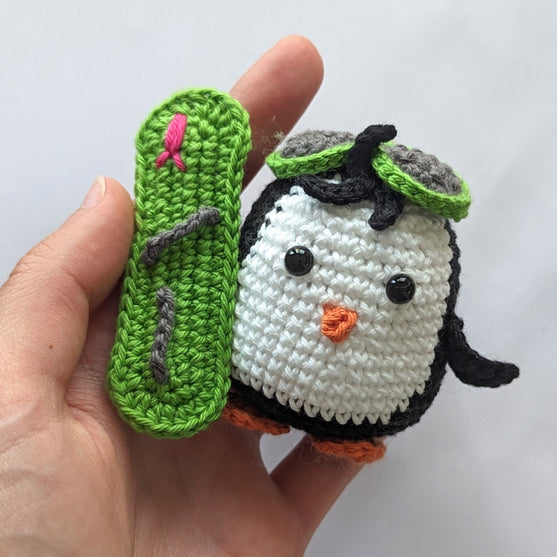 Brady - Le pingouin snowboarder
2