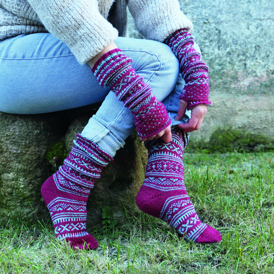 Chaussettes en jacquard
2