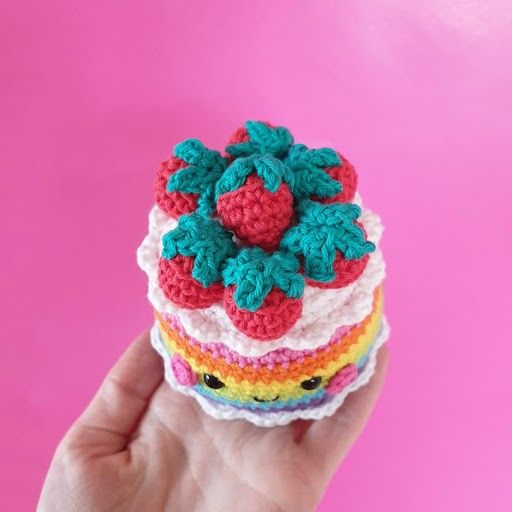 Gâteau - Kawaii Arc-en-ciel
3