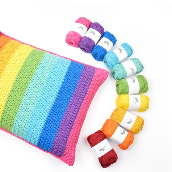 Rainbow Stripes - Coussin
3