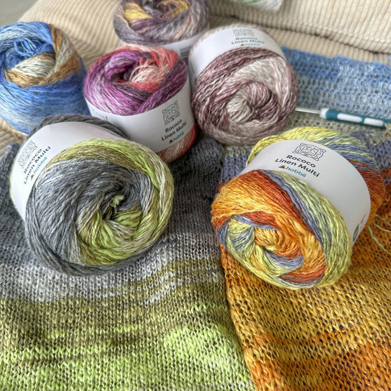 Rococo Linen Multi - Hobbii
10